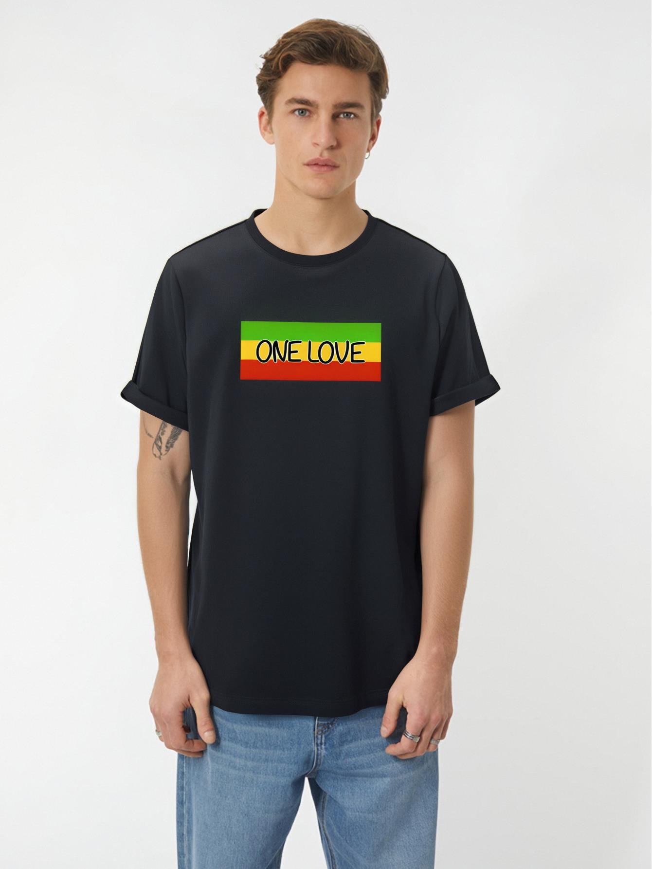thumbnail image 1 of Men'S Summer Fashion Patterned Short-Sleeve T-Shirt, 1 of 7